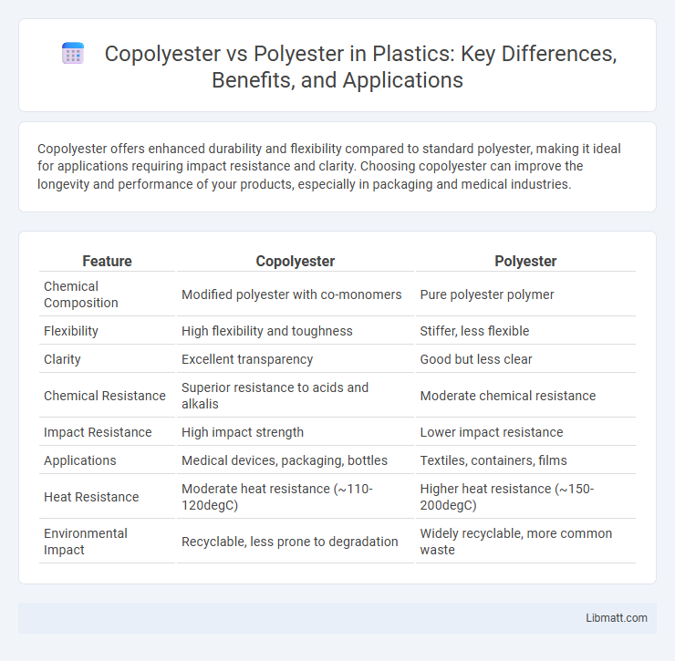 Copolyester vs Polyester in Plastics: Key Differences, Benefits, and Applications