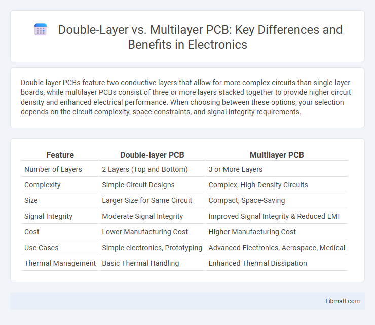 Double-Layer vs. Multilayer PCB: Key Differences and Benefits in Electronics
