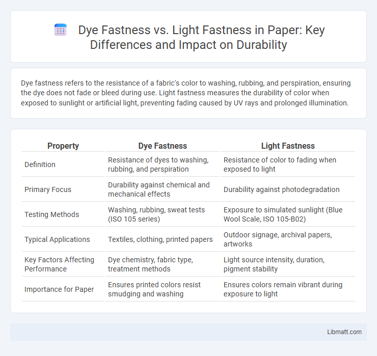 Dye Fastness vs. Light Fastness in Paper: Key Differences and Impact on Durability
