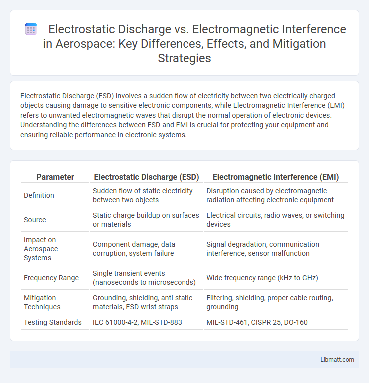 Electrostatic Discharge vs. Electromagnetic Interference in Aerospace: Key Differences, Effects, and Mitigation Strategies