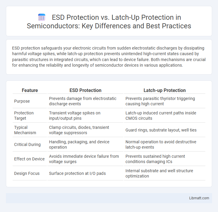 ESD Protection vs. Latch-Up Protection in Semiconductors: Key Differences and Best Practices
