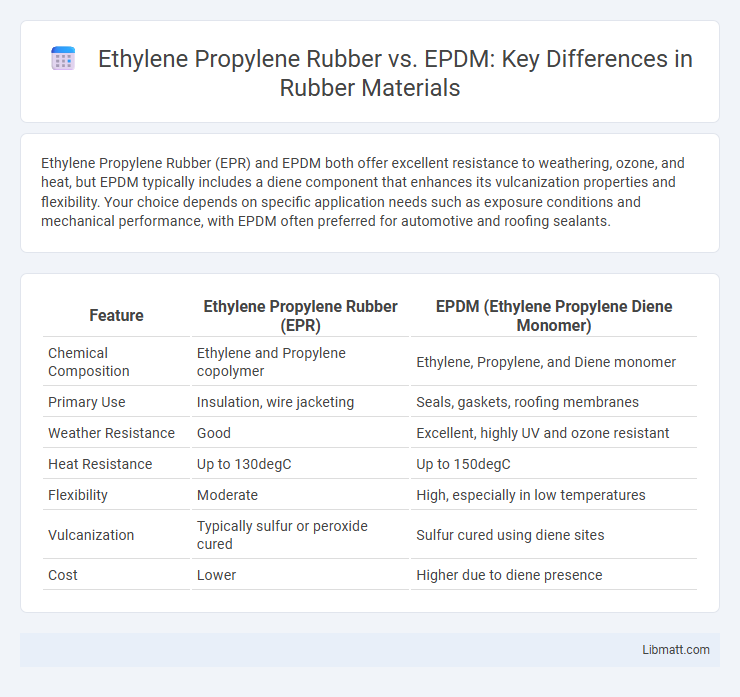 Ethylene Propylene Rubber vs. EPDM: Key Differences in Rubber Materials