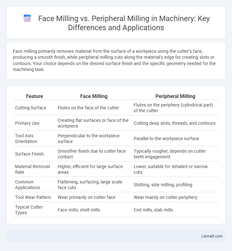 Face Milling vs. Peripheral Milling in Machinery: Key Differences and Applications