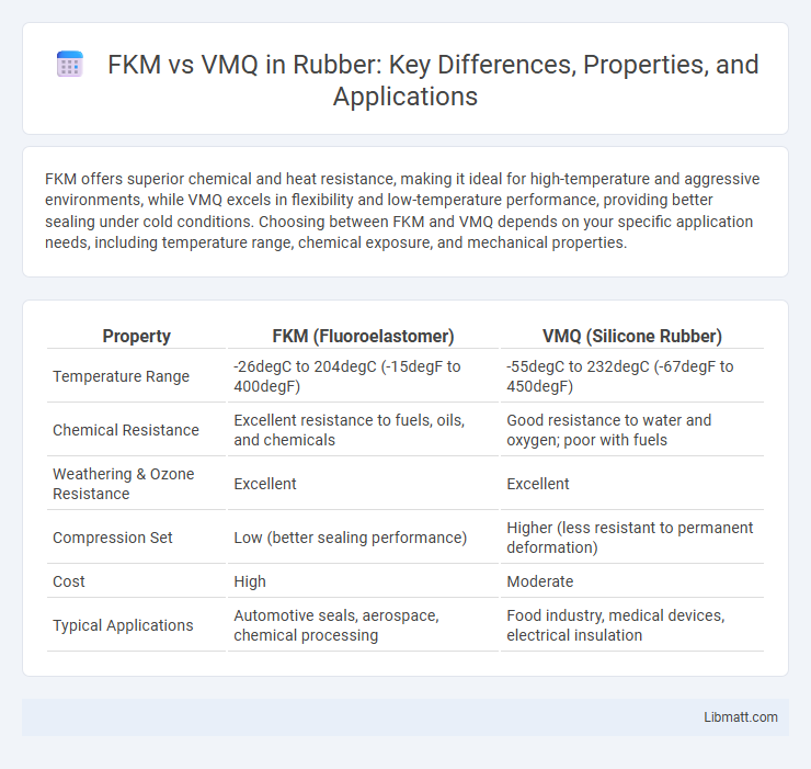 FKM vs VMQ in Rubber: Key Differences, Properties, and Applications