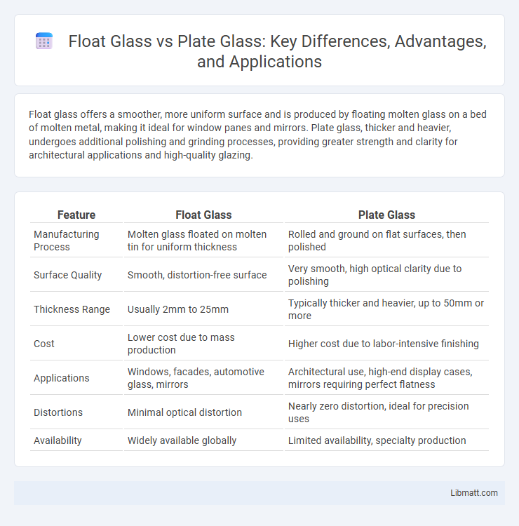 Float Glass vs Plate Glass: Key Differences, Advantages, and Applications