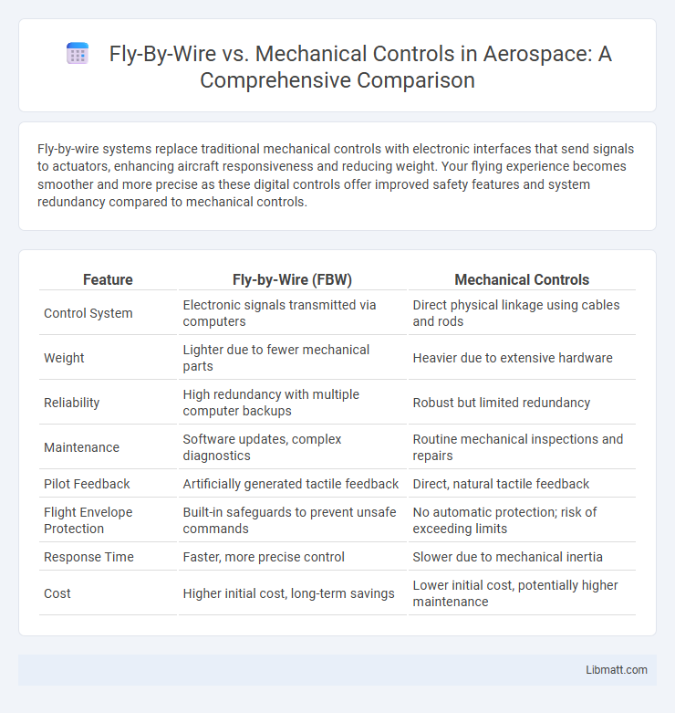 Fly-By-Wire vs. Mechanical Controls in Aerospace: A Comprehensive Comparison