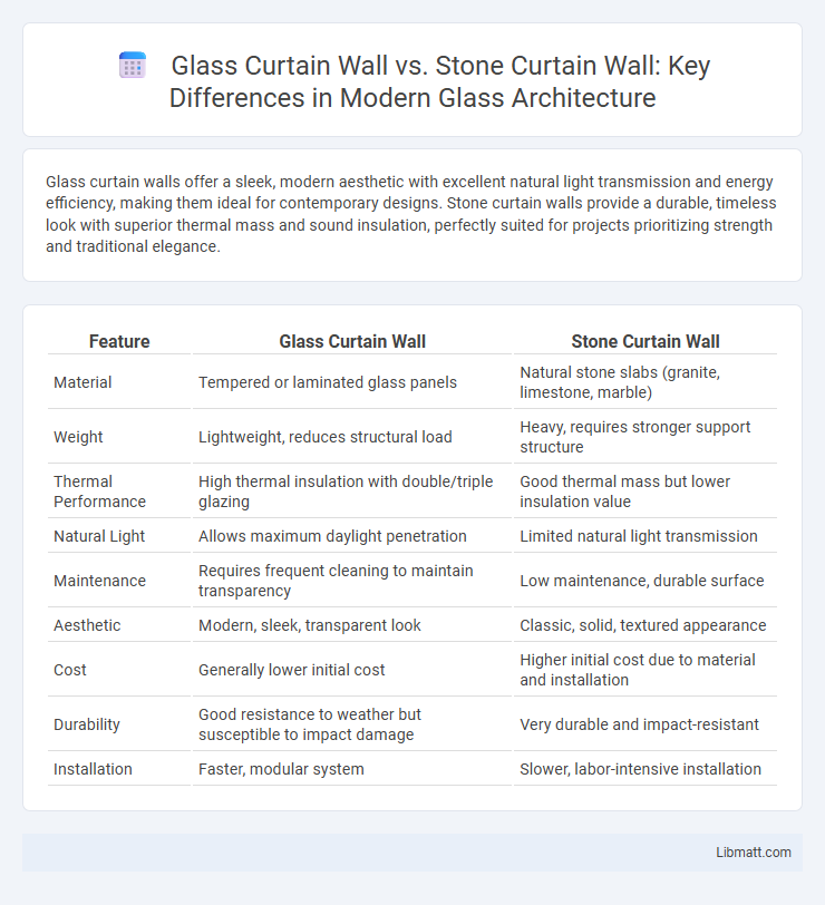 Glass Curtain Wall vs. Stone Curtain Wall: Key Differences in Modern Glass Architecture