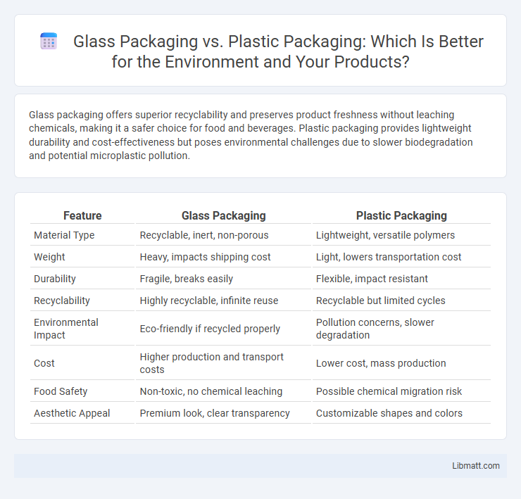Glass Packaging vs. Plastic Packaging: Which Is Better for the Environment and Your Products?