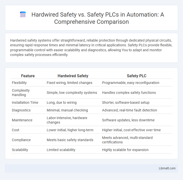 Hardwired Safety vs. Safety PLCs in Automation: A Comprehensive Comparison