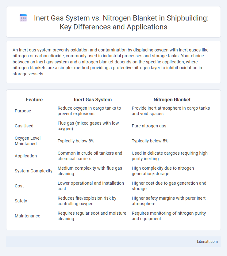 Inert Gas System vs. Nitrogen Blanket in Shipbuilding: Key Differences and Applications
