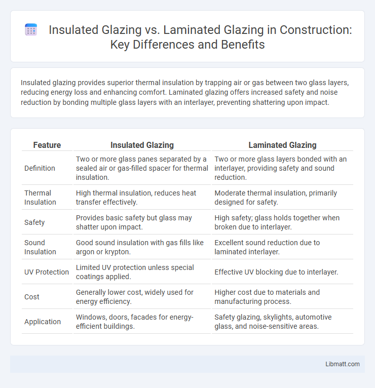 Insulated Glazing vs. Laminated Glazing in Construction: Key Differences and Benefits