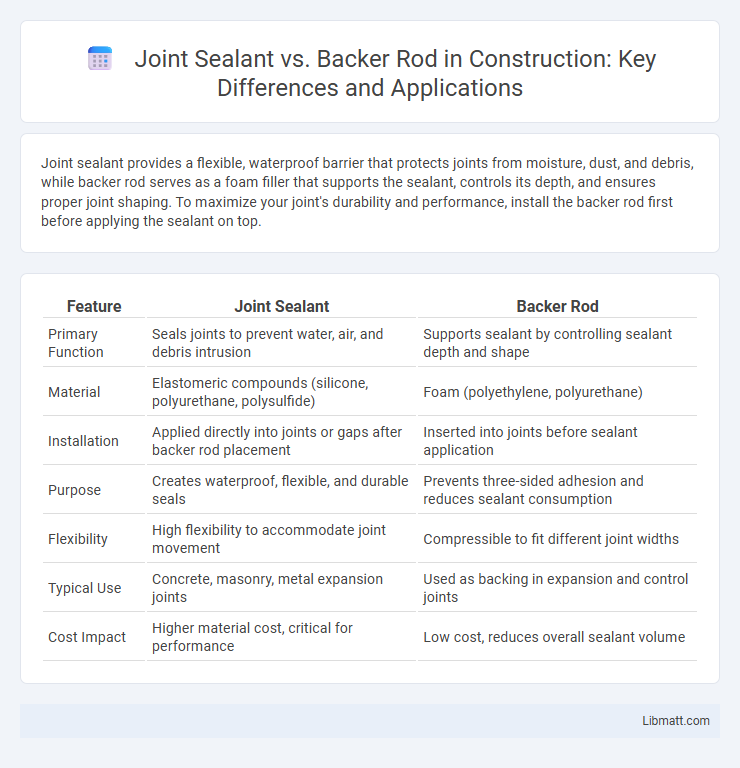Joint Sealant vs. Backer Rod in Construction: Key Differences and Applications
