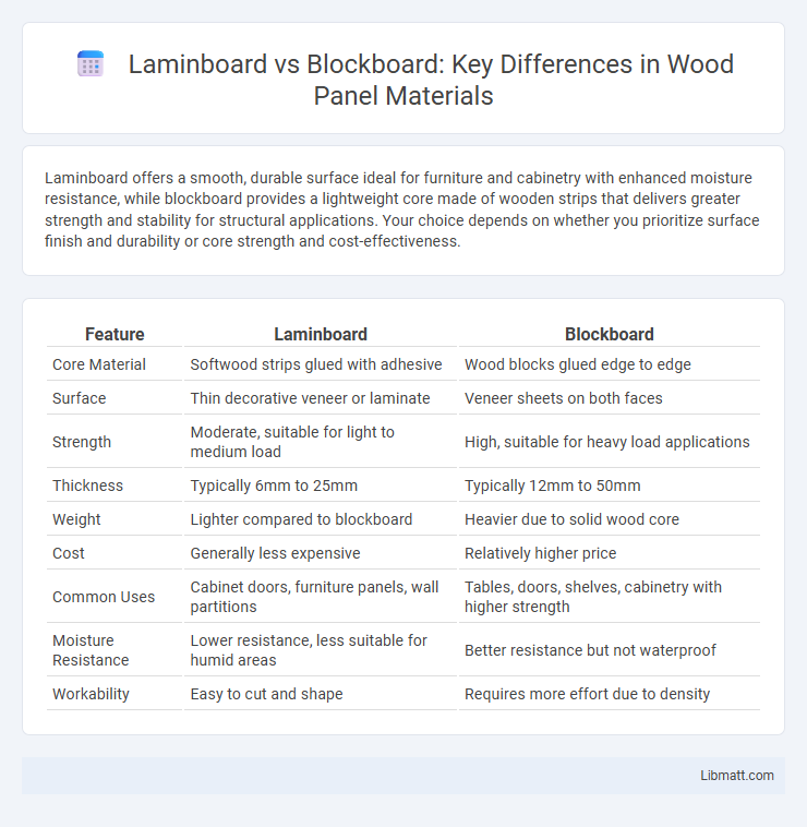 Laminboard vs Blockboard: Key Differences in Wood Panel Materials