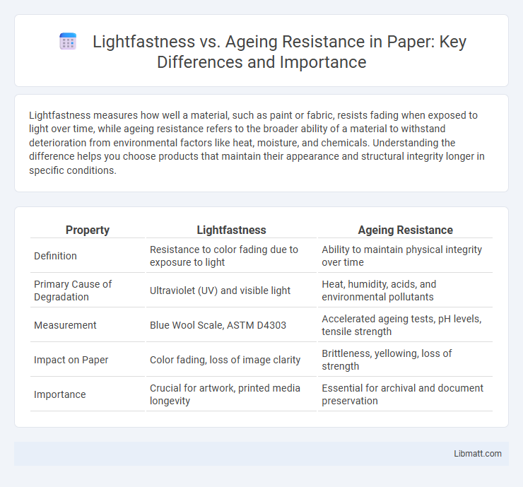 Lightfastness vs. Ageing Resistance in Paper: Key Differences and Importance