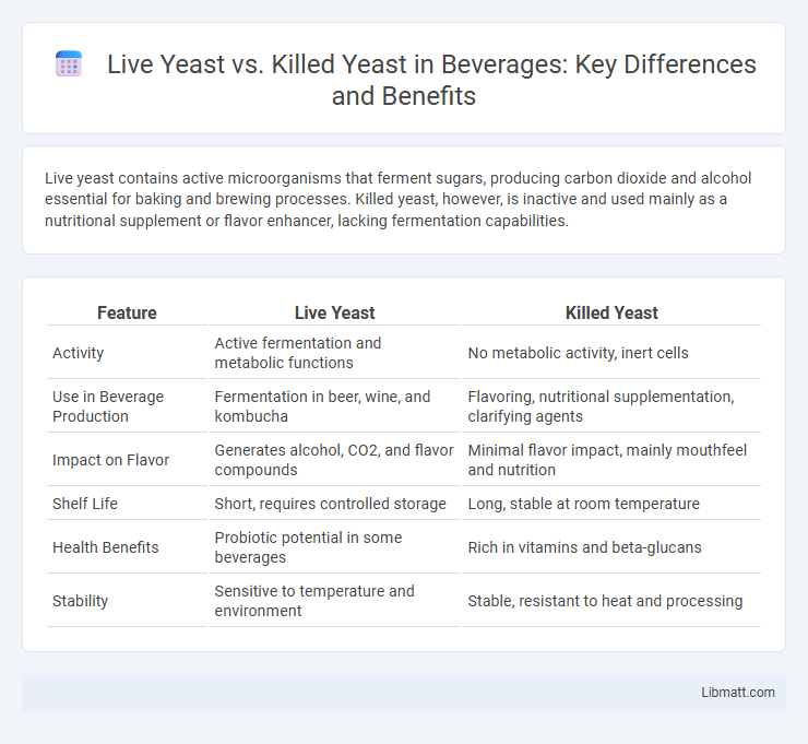 Live Yeast vs. Killed Yeast in Beverages: Key Differences and Benefits
