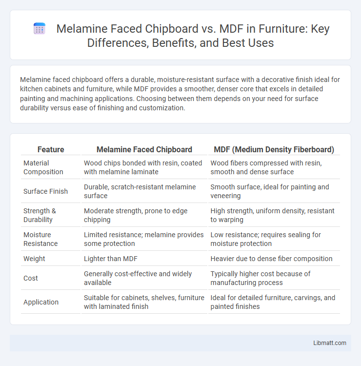 Melamine Faced Chipboard vs. MDF in Furniture: Key Differences, Benefits, and Best Uses
