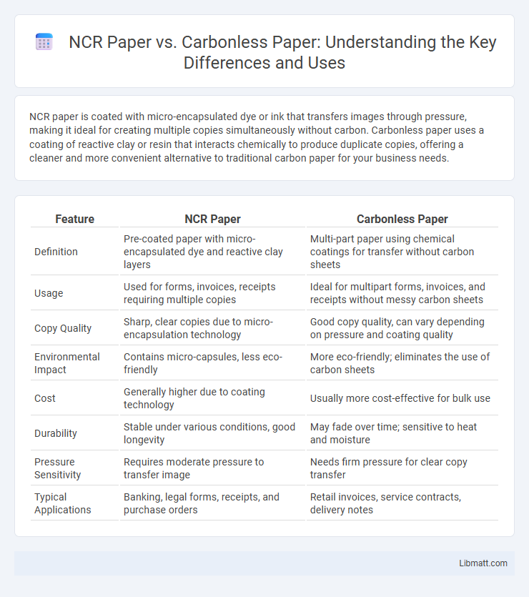 NCR Paper vs. Carbonless Paper: Understanding the Key Differences and Uses