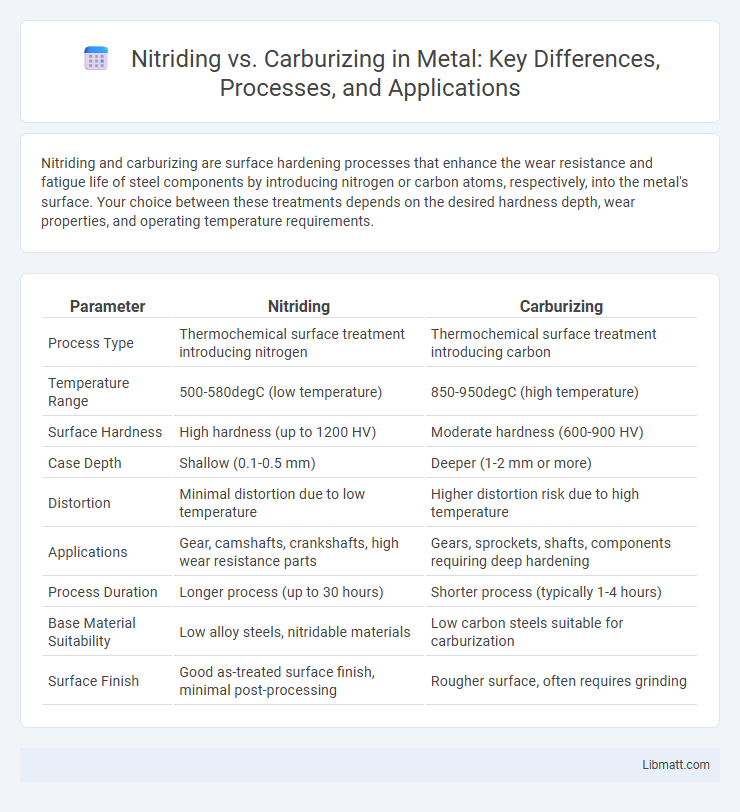 Nitriding vs. Carburizing in Metal: Key Differences, Processes, and Applications