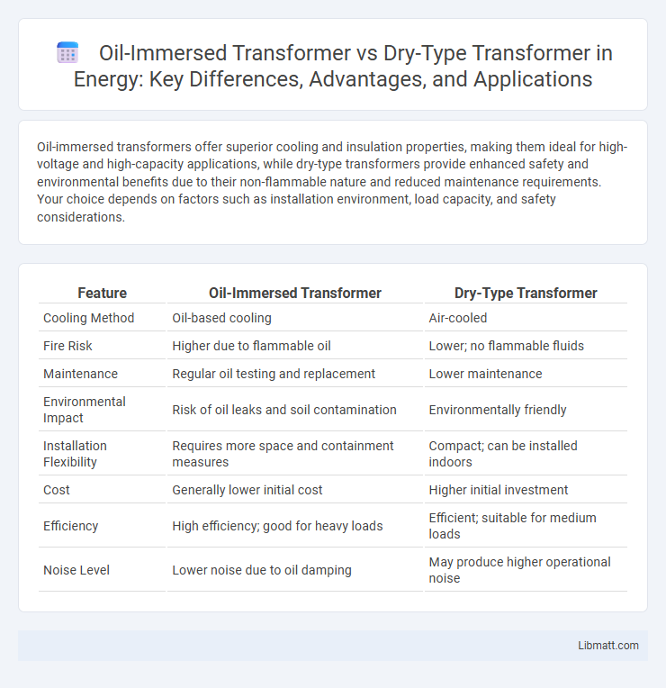 Oil-Immersed Transformer vs Dry-Type Transformer in Energy: Key Differences, Advantages, and Applications