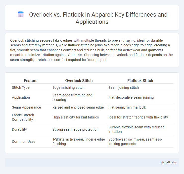 Overlock vs. Flatlock in Apparel: Key Differences and Applications