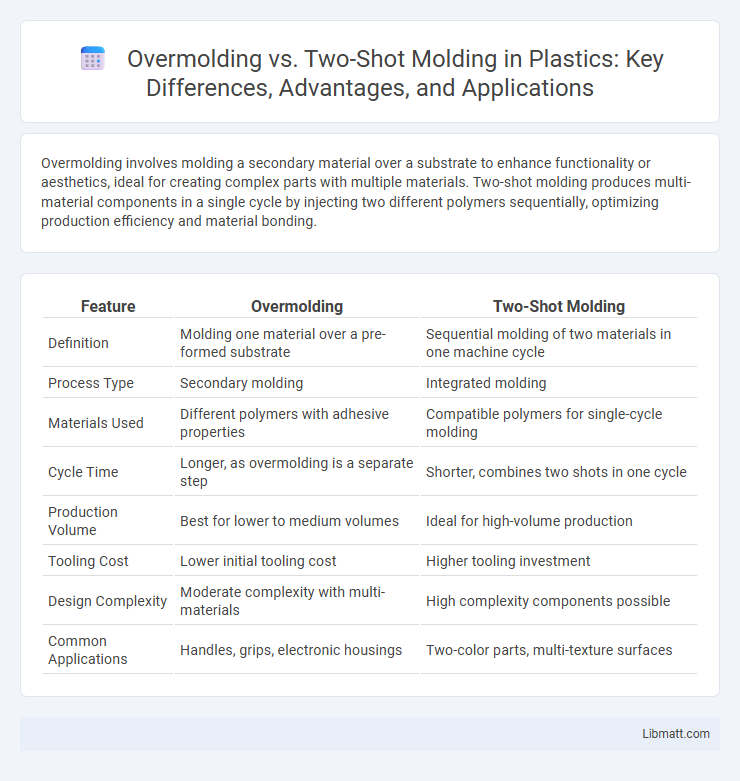 Overmolding vs. Two-Shot Molding in Plastics: Key Differences, Advantages, and Applications