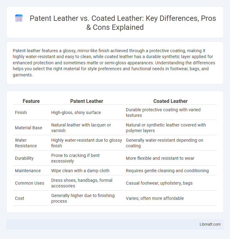 Patent Leather vs. Coated Leather: Key Differences, Pros & Cons Explained
