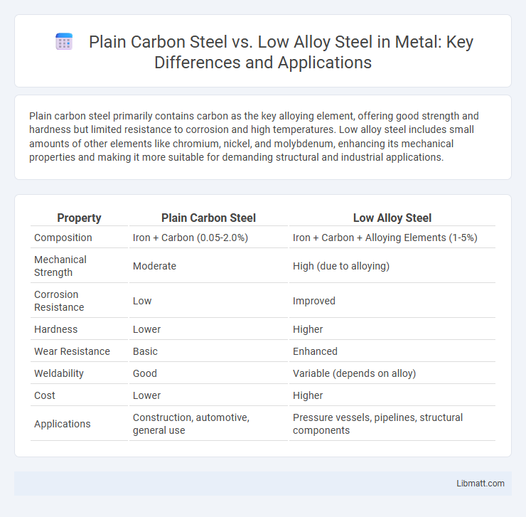 Plain Carbon Steel vs. Low Alloy Steel in Metal: Key Differences and Applications