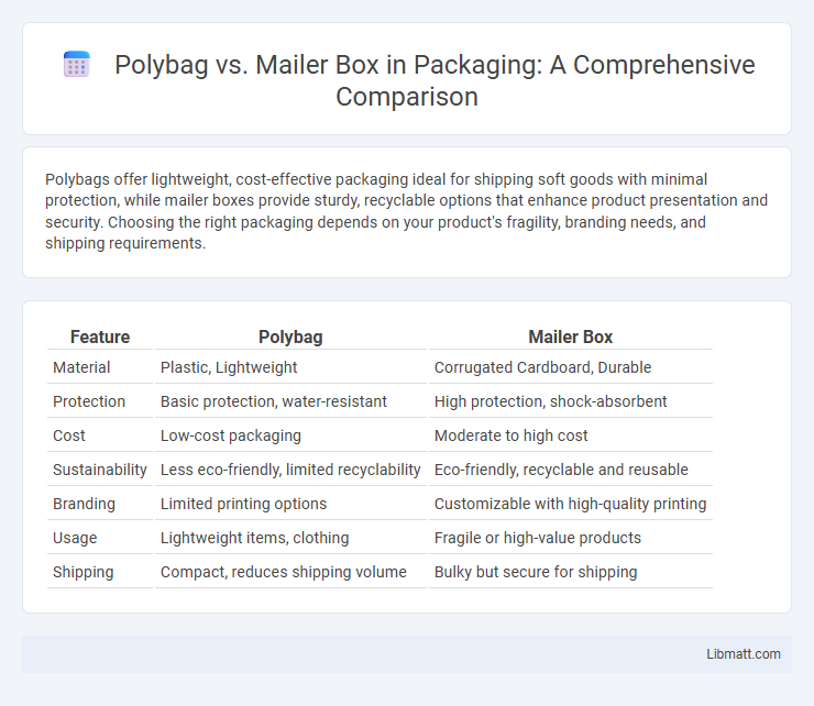 Polybag vs. Mailer Box in Packaging: A Comprehensive Comparison