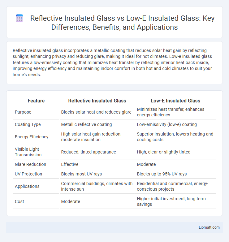 Reflective Insulated Glass vs Low-E Insulated Glass: Key Differences, Benefits, and Applications