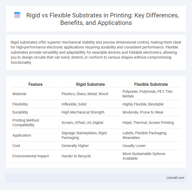 Rigid vs Flexible Substrates in Printing: Key Differences, Benefits, and Applications