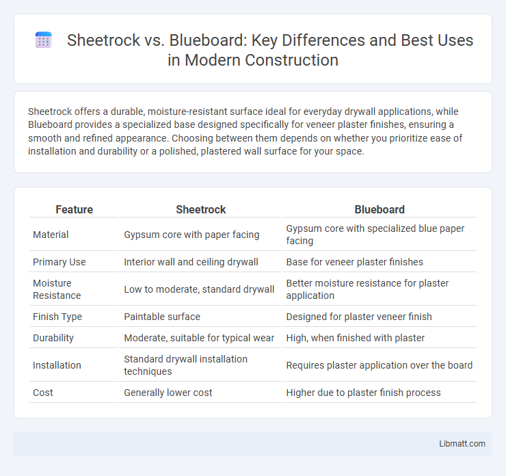 Sheetrock vs. Blueboard: Key Differences and Best Uses in Modern Construction
