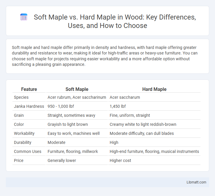 Soft Maple vs. Hard Maple in Wood: Key Differences, Uses, and How to Choose