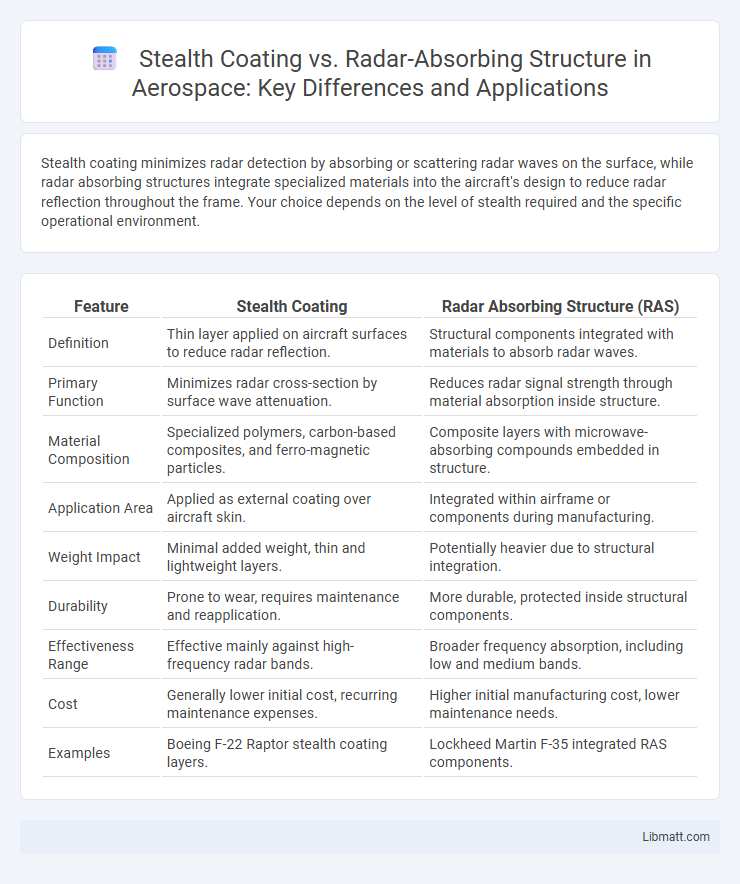 Stealth Coating vs. Radar-Absorbing Structure in Aerospace: Key Differences and Applications