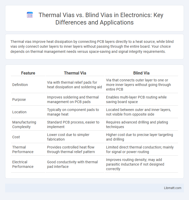 Thermal Vias vs. Blind Vias in Electronics: Key Differences and Applications
