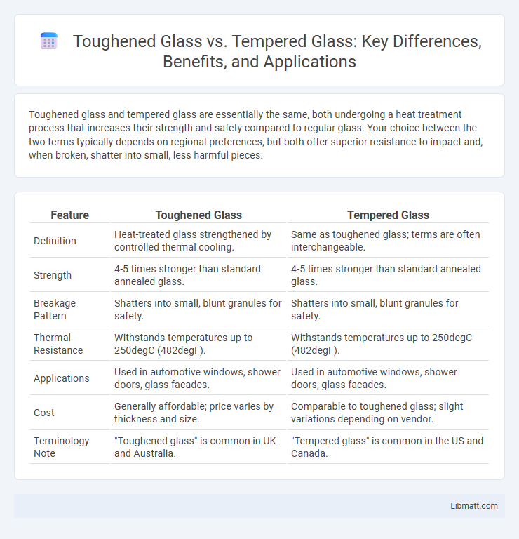 Toughened Glass vs. Tempered Glass: Key Differences, Benefits, and Applications