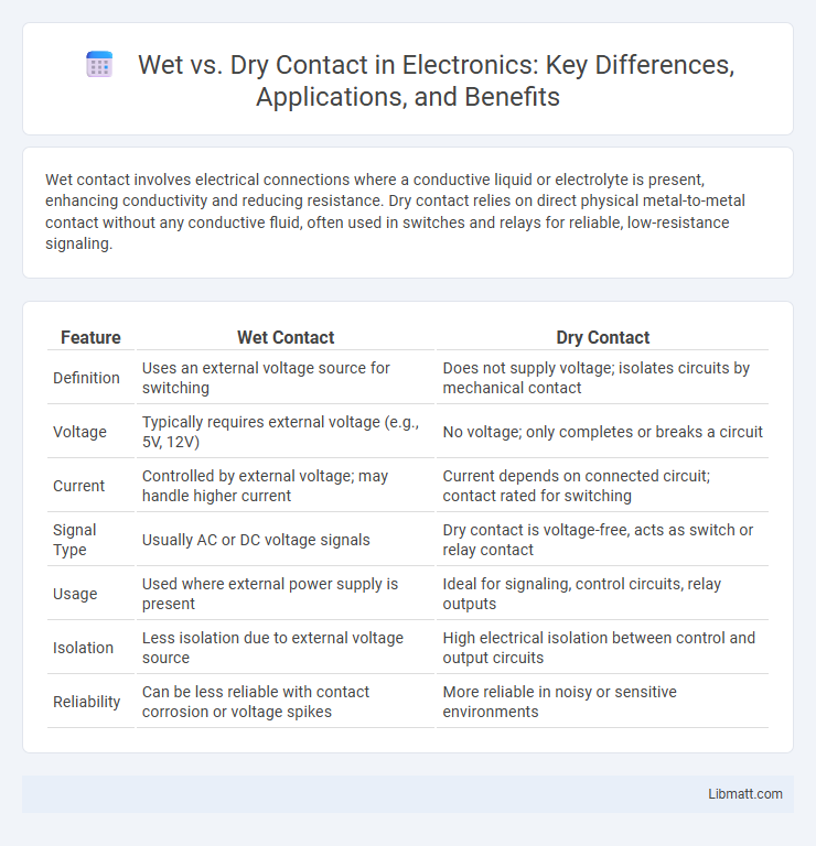 Wet vs. Dry Contact in Electronics: Key Differences, Applications, and Benefits
