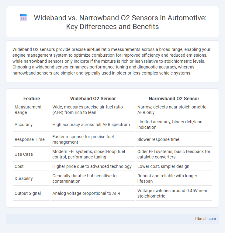 Wideband vs. Narrowband O2 Sensors in Automotive: Key Differences and Benefits