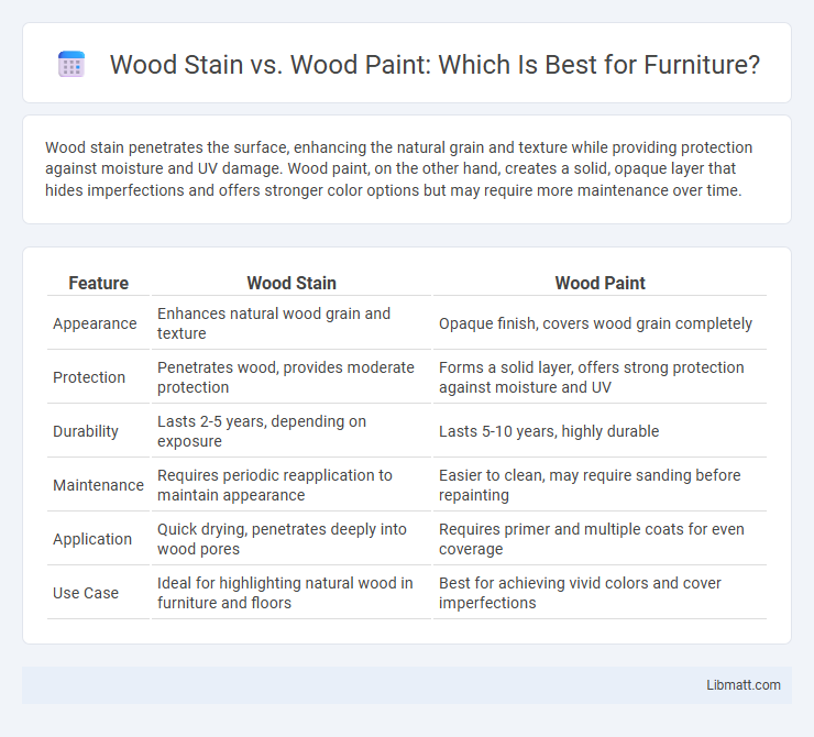 Wood Stain vs. Wood Paint: Which Is Best for Furniture?