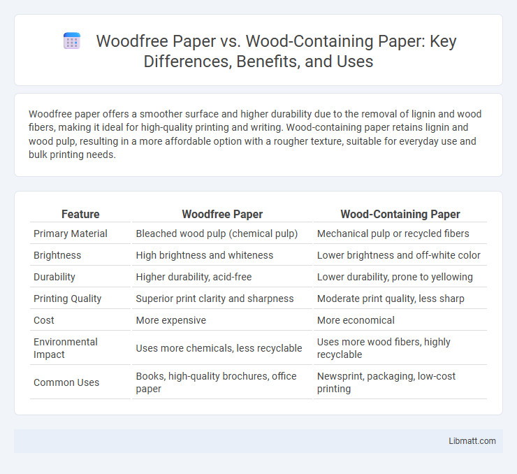 Woodfree Paper vs. Wood-Containing Paper: Key Differences, Benefits, and Uses