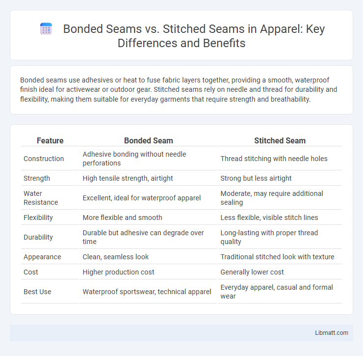 Bonded Seams vs. Stitched Seams in Apparel: Key Differences and Benefits
