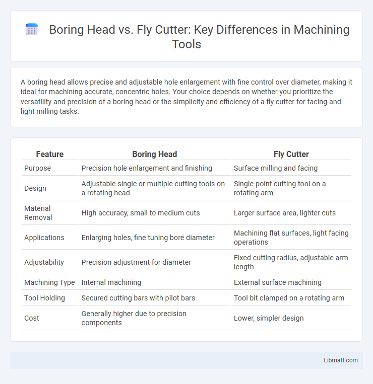 Boring Head vs. Fly Cutter: Key Differences in Machining Tools