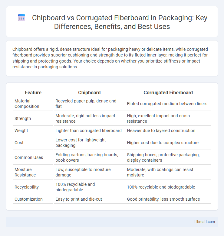 Chipboard vs Corrugated Fiberboard in Packaging: Key Differences, Benefits, and Best Uses