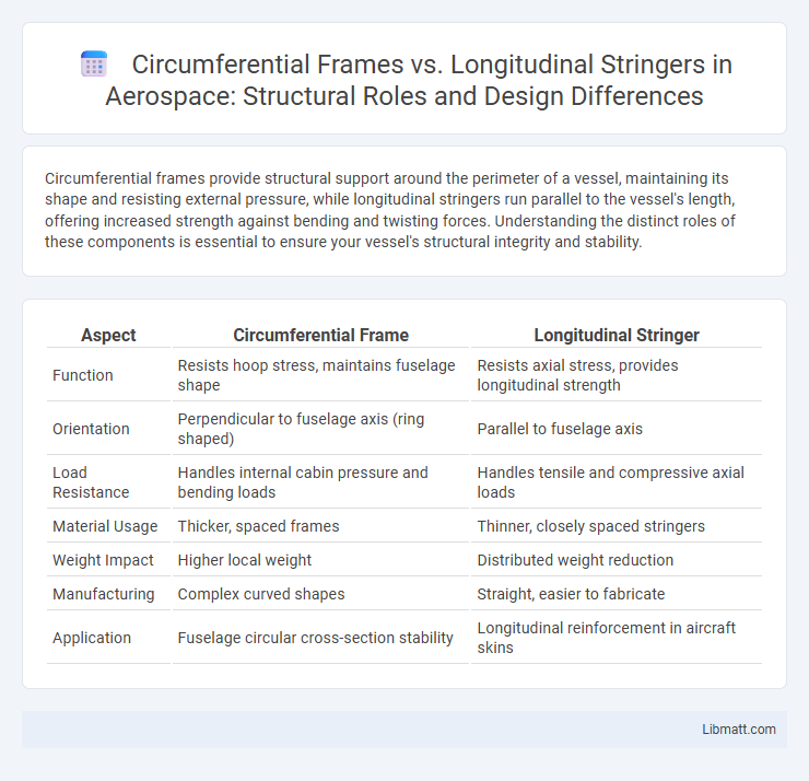 Circumferential Frames vs. Longitudinal Stringers in Aerospace: Structural Roles and Design Differences