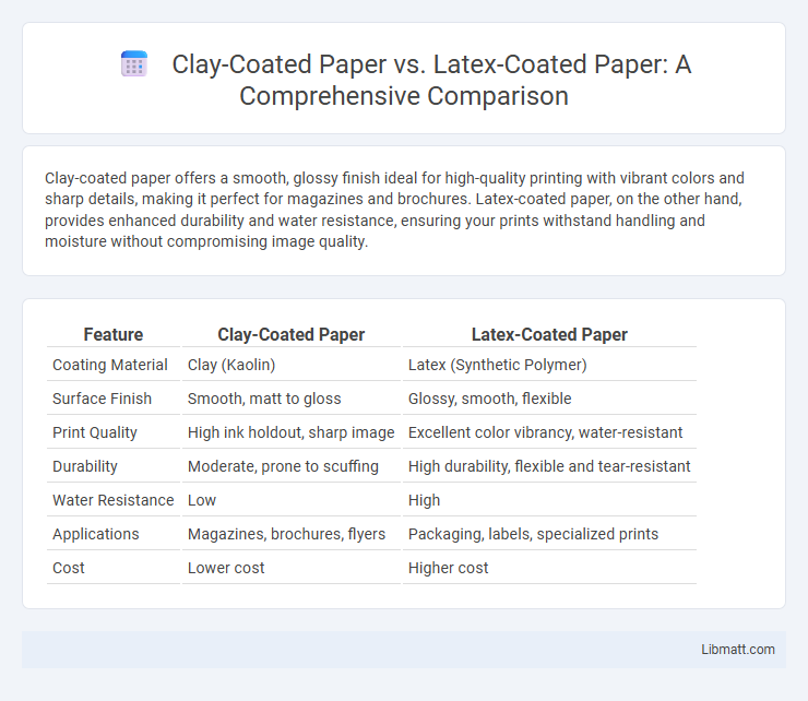 Clay-Coated Paper vs. Latex-Coated Paper: A Comprehensive Comparison