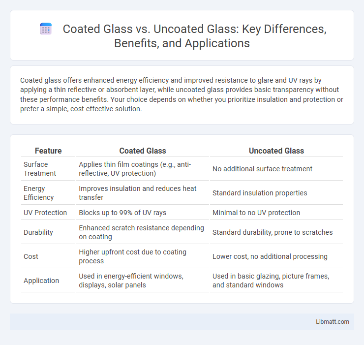 Coated Glass vs. Uncoated Glass: Key Differences, Benefits, and Applications