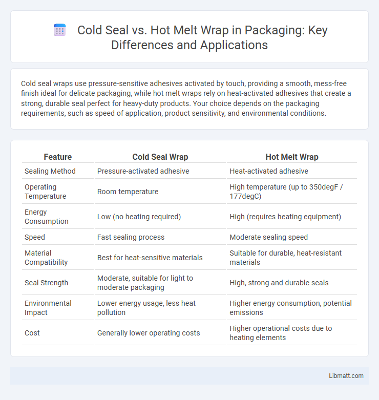 Cold Seal vs. Hot Melt Wrap in Packaging: Key Differences and Applications
