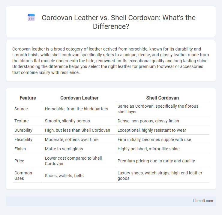 Cordovan Leather vs. Shell Cordovan: What's the Difference?