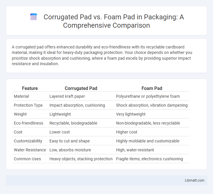 Corrugated Pad vs. Foam Pad in Packaging: A Comprehensive Comparison