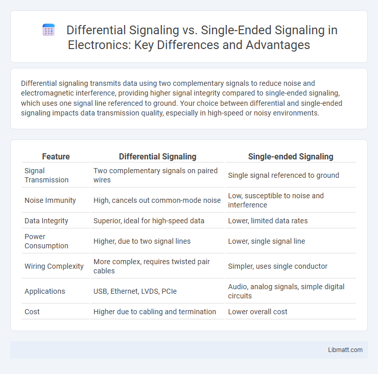 Differential Signaling vs. Single-Ended Signaling in Electronics: Key Differences and Advantages