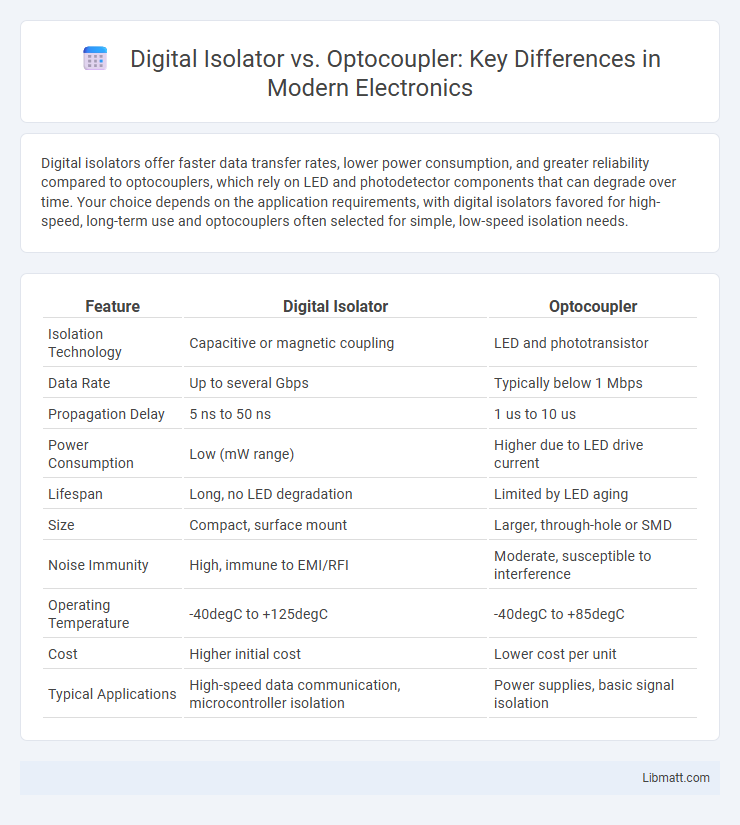 Digital Isolator vs. Optocoupler: Key Differences in Modern Electronics
